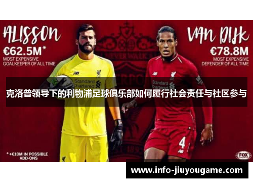 克洛普领导下的利物浦足球俱乐部如何履行社会责任与社区参与