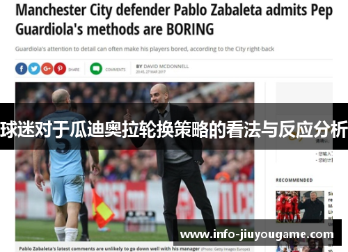 球迷对于瓜迪奥拉轮换策略的看法与反应分析
