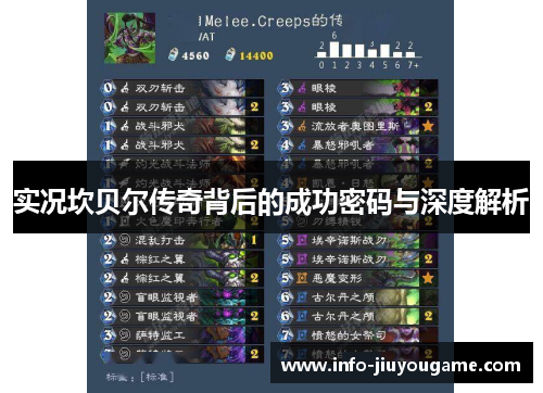 实况坎贝尔传奇背后的成功密码与深度解析 实况坎贝尔传奇背后的成功密码与深度解析